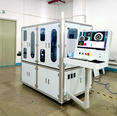 Visuelle Inspektionsmaschine für Hardware-Teile, bestimmt automatisch OK/NG-Klassifizierung, mit schneller Detektionsgeschwindigkeit 220V, Nichtstandard-Anpassung