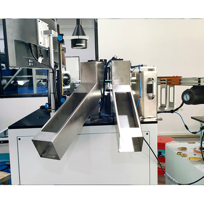 Visuelle Inspektionsmaschine für Hardware-Teile, bestimmt automatisch OK/NG-Klassifizierung, mit schneller Detektionsgeschwindigkeit 220V, Nichtstandard-Anpassung